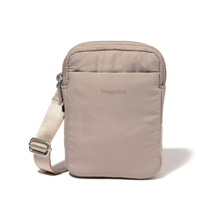 Baggallini Modern Take Two RFID Crossbody in Moonrock Puff Cute