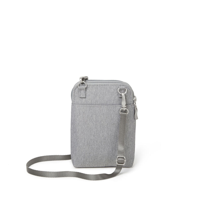 Baggallini Take Two RFID Bryant Crossbody in Stone Heritage Cute