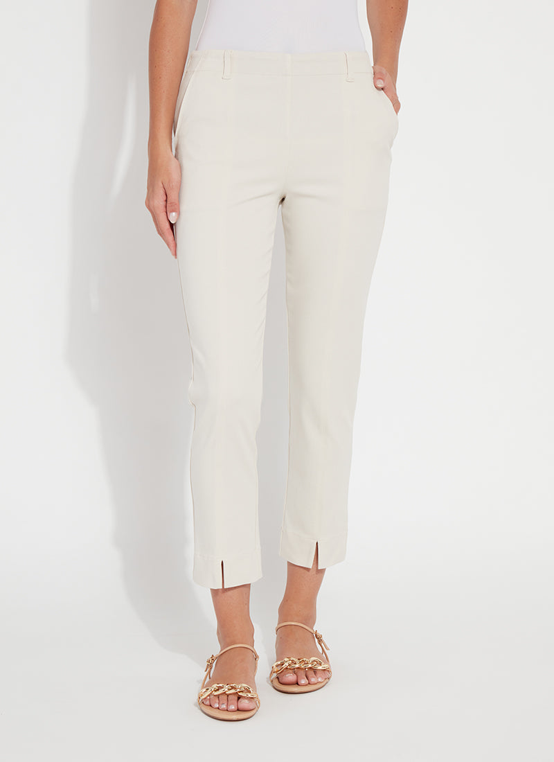 Buy Off White Cropped Pant Cotton for Best Price, Reviews, Free Shipping